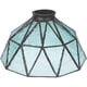 thumbnail image 2 of Glass Light Shade Ceiling Light Shade Vintage Style Blue Color Round Shape 7.86x7.86in Replacement For Old Shades 1Pack, 2 of 4