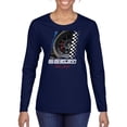 thumbnail image 2 of Wild Bobby Ford Shelby GT Rims Vintage Women Graphic Long Sleeve Tee, 2 of 6
