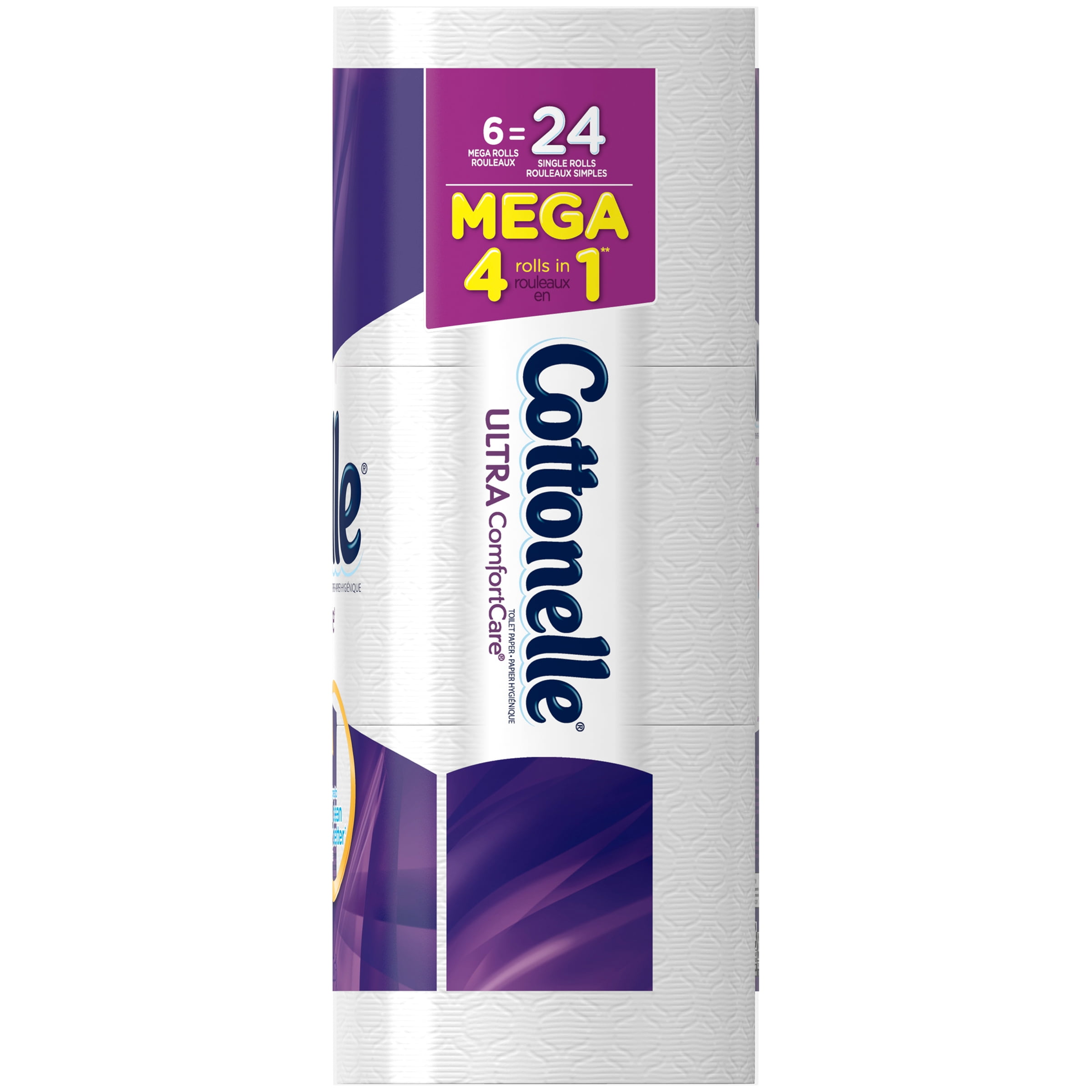 Cottonelle Ultra Comfort Care Toilet Paper, 6 Mega Rolls