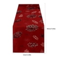 thumbnail image 3 of MMJ Table Cloth Christmas Flag Holiday Dining Table Runner Long Burlap Style Party Layout 13x72in, 3 of 5