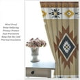 thumbnail image 2 of Boho Skull Curtains for Bedroom, Southwestern Ethnic Aztec Window Treatments for Living Room,Tribal Bohemian Bull Skull Pattern Drapes 2 Panel Set,42x63 Inch, 2 of 6