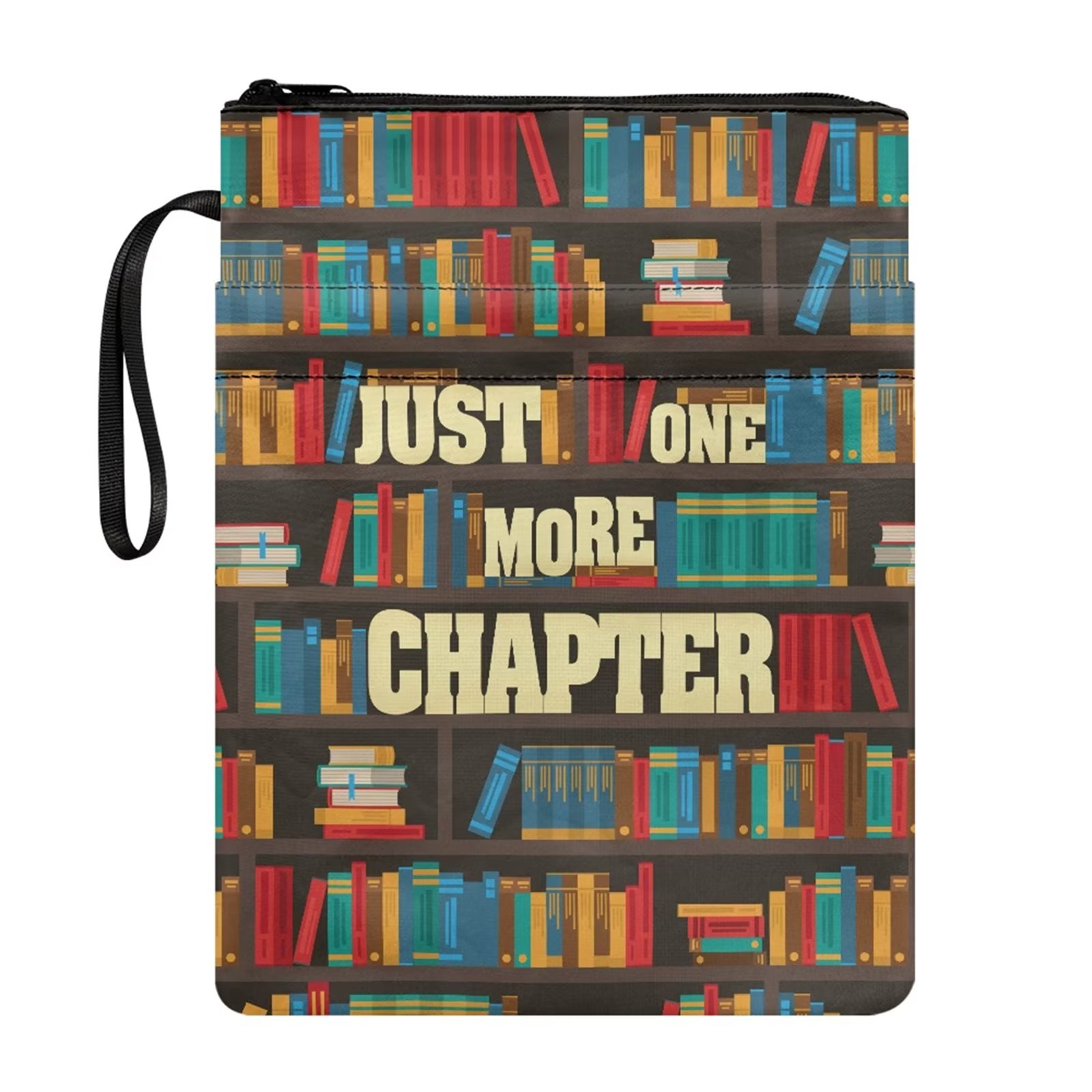 FKELYI Bookcase Book Sleeve for Boys Girls Reusable Zipper Closure Book