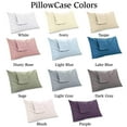 thumbnail image 3 of MyPillow Pillowcase Set (King, Dark Gray) Long Staple Egyptian Cotton Giza Dreams, 3 of 3