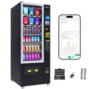 TCN Smart Vending Machines for Sale, 36 Slots Refrigerated Vending Machines for Business with Remote Management System