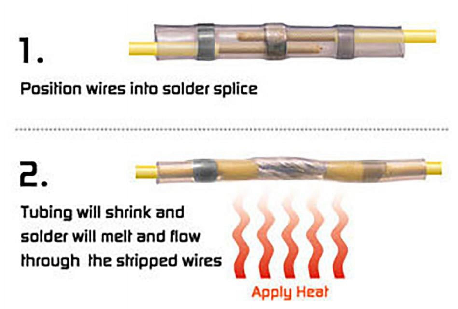 Non-insulated Butt Splice Connectors 100 – 26-24 AWG, Seamless - Foto 2