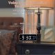 thumbnail image 2 of Reloj despertador digital recargable por USB, reloj de noche, reloj despertador de escritorio sin tictac, regalo digital, 2 of 5