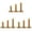 Yellow 3PCS, variant on 3Pcs Rubber Golf Tees Holder Tee Range Driving Practice Mat Hitting 60 70 80mm