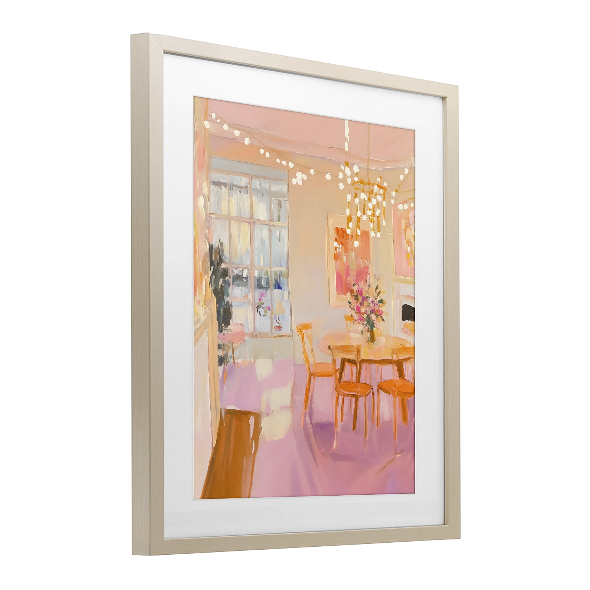 Stupell Industries Warm & Inviting Dining Room Birch Framed Print Under Glass, design by The Prints Vibe