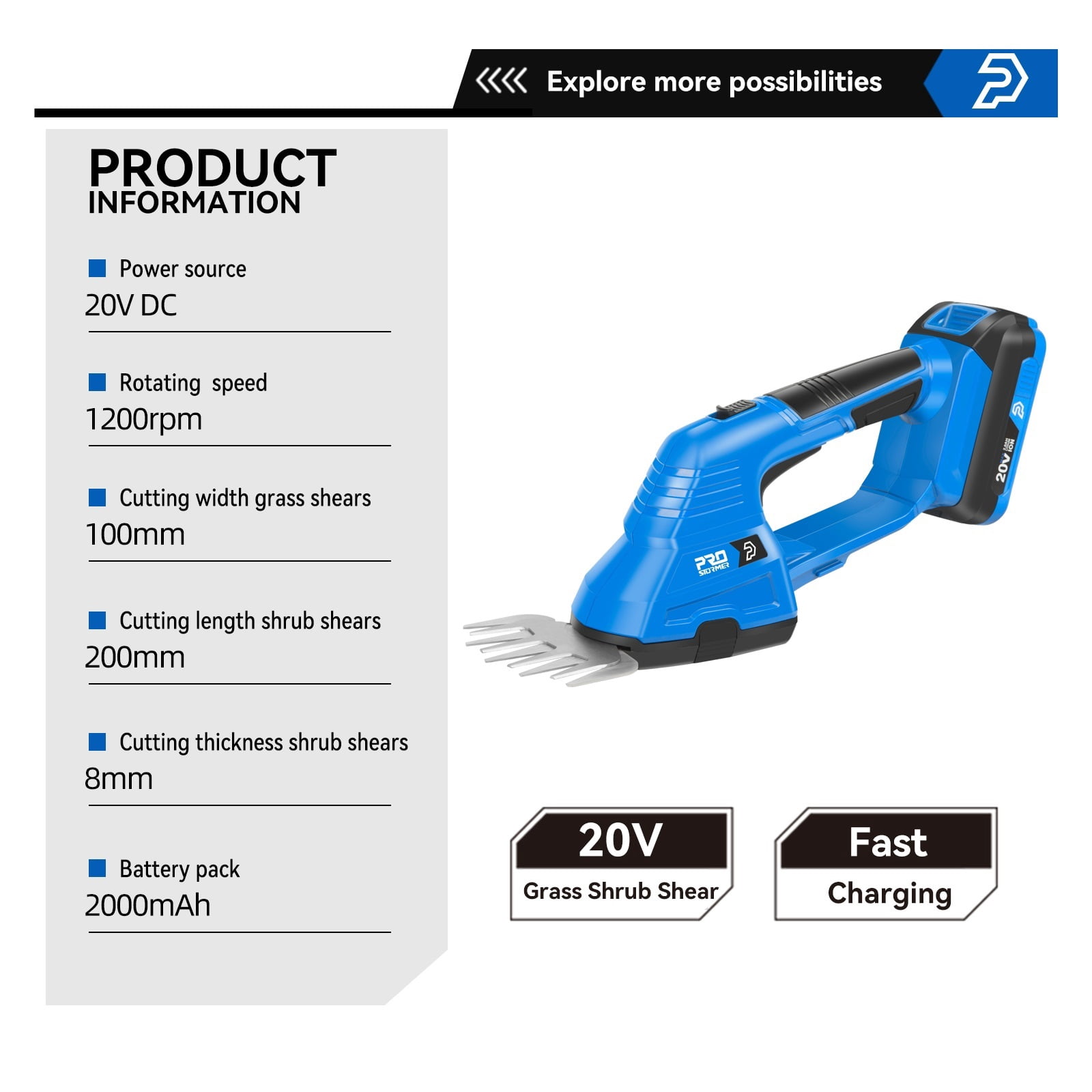 Electric Secateurs, 2 In 1 Electric Hedge Trimmer Cordless 3.6V USB Lawn Mower Rechargeable Weeding Shear Pruning Mower Garden Tools By Efficientcutting