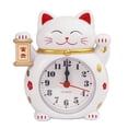 thumbnail image 1 of Despertador Creative Lucky Cat con movimiento de cuarzo, 13,3 cm, 1 of 1