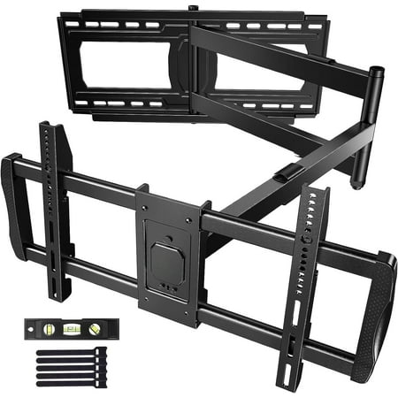 MountFTV Full Motion Long Arm TV Wall Mount for 42-90 inch TVs  Corner Articulating TV Mount Bracket with 42.72 inch Long Arm Extension  Swivel and Tilt  Max 800x400mm  Holds up to 150 lbs