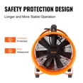 thumbnail image 5 of VEVOR Portable Ventilator, 12 inch Heavy Duty Cylinder Fan with 33ft Duct Hose, 560W Strong Shop Exhaust Blower 2894CFM, Industrial Utility Blower for Sucking Dust, Smoke, Smoke Home/Workplace, 5 of 9