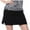 Black, variant on Monterey Club Women's Solid Elite Golf Skirt #2866