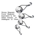 thumbnail image 2 of Strong Magnet Hooks 360°Swing Rare Earth Neodymium Magnetic Hanger Holder, 2 of 9