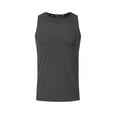 thumbnail image 2 of Haoxianjian Plus Size Men's Tank Tops Stretch Workout Sleeveless Tee Shirts Crew Neck Muscle Shirts Bodybuilding Gym Fitness Training Dry-Fits Active Muscle Tank Top Swim Beach Running Shirts S-XXXL, 2 of 6