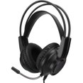 thumbnail image 2 of Gaming Headset 3.5mm Audio Jack Interface USB Wired Stereo Headphone Volume Control with Microphone for PC V9000, 2 of 8