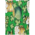thumbnail image 2 of St Patrick's Clover Coin Pot Tablecloth Rectangle Colorful Table Cloth Large Square Table Cover for Dining Kitchen Party 54"x72" Decor Gift, 2 of 7