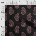 thumbnail image 1 of oneOone Silk Tabby Fabric Paisley Block Decor Fabric Printed BTY 42 Inch Wide, 1 of 4