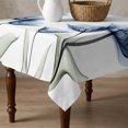 thumbnail image 4 of Blue Tulips Floral Table Cloth Waterproof Tablecloths, Spring Farmhouse Elegant Flowers Tablecloth Dining Table Cover for Kitchen Party Tabletop Outdoor, Square Tablecloth 54x54 Inch, 4 of 9