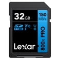 thumbnail image 2 of Lexar High-Performance 800x 128GB SDHC/SDXC UHS-I Card (BLUE Series), 2-Pack, 2 of 5