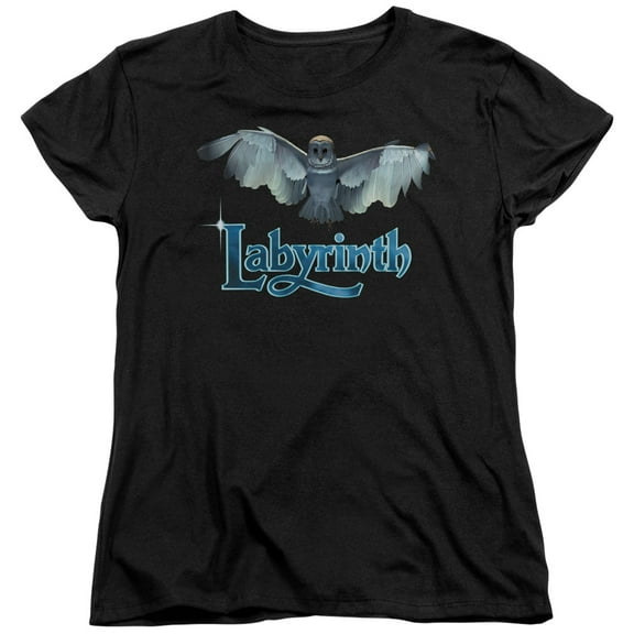 Labyrinth Title Sequence S/S Women's T-Shirt Black