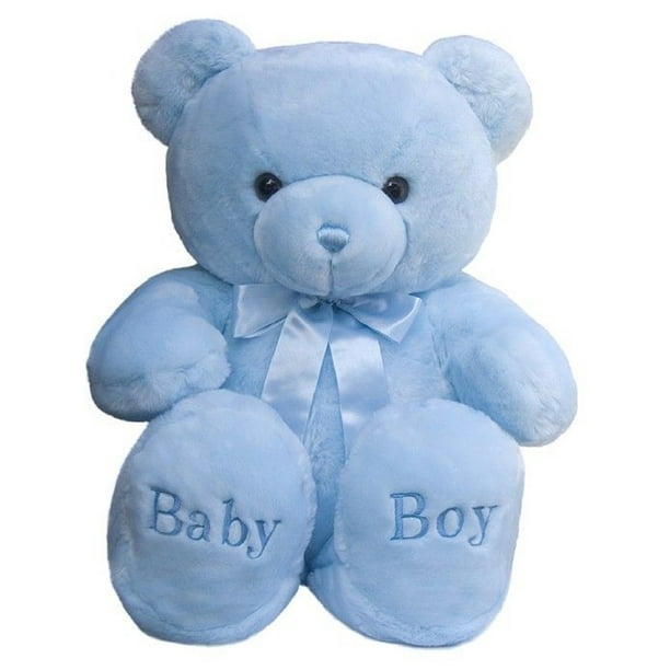 Baby Boy Comfy Blue 36" Classic Teddy Bear