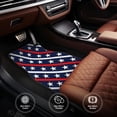 thumbnail image 6 of Fuzoiu Patriotic Star Print Carpet Floor Mats for Car,Car Foot Mat Set,Universal Fit 4 Piece Mat Pad Set,Fits Most Cars Trucks Vans Sedans SUV Auto Carpet Mat Se, 6 of 7