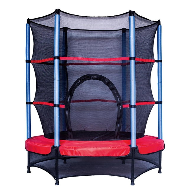 Mini Trampolín Fuxion Sports 55 Pulgadas con malla de seguridad