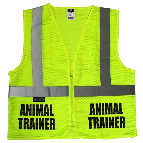 Animal Trainer safety vest, High Visibility vest