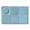 A001-Blue, variant on Dog Lick Mat for Anxiety Relief, Slow Feeder Alternative for Fast Eaters, Pet Enrichment Treat Mat, Boredom Buster, Food Grade Silicone, Dishwasher Freezer Safe