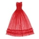 thumbnail image 2 of Ropa de muñeca Hugo Vestido de tul de encaje 1/3 60 CM Rojo, 2 of 10