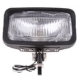 thumbnail image 1 of LOVIVER LED Motorcycle Headlight, Driving Light Lamp for Motos UTVs Scooter, 2 Colors Black, 1 of 7