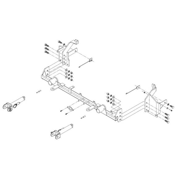 Roadmaster Inc - 524470-5 - BASEPLATE 2022 FORD MAVERICK 524470-5