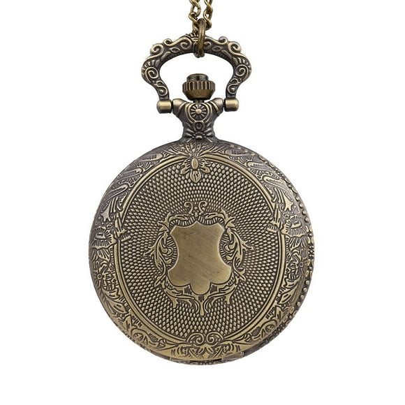 Rbaofujie Watches for Women On Sale Clearance Men and Women Couple Pocket Watch Retro Quartz Hanging Table Commemorative Table Seiko Watches Brown