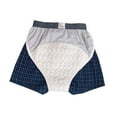 thumbnail image 4 of Wswqop Adult Cloth Diaper Pants, for Men, Old People, Elastic, for Seniors, Protection, XXL, 4 of 9