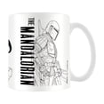 thumbnail image 1 of Star Wars: The Mandalorian Line Art Mug, 1 of 2