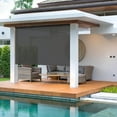 thumbnail image 2 of Cozy Home 72" x 96" Black Brown, Waterproof Durable Easy Install, 2 of 9