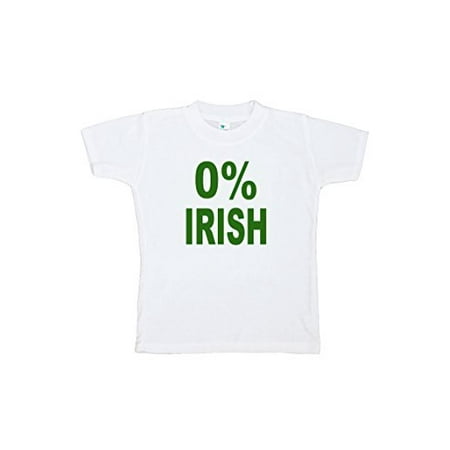 

7 ate 9 Apparel Kids 0% Irish Funny St. Patricks Day T-Shirt 3T Green