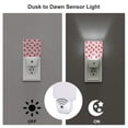 thumbnail image 3 of Salouo Watermelon Ice Cream for Night Lights Plug into Wall 1 Pack, 0.5W Plug in Night Light with Dusk-to-Dawn Light Sensor LED Nightlight for Bathroom, Adult, Hallway-UK, 3 of 7