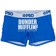 Dunder Mifflin Paper Company Microfiber Blend PSD Boy Shorts Underwear-Small