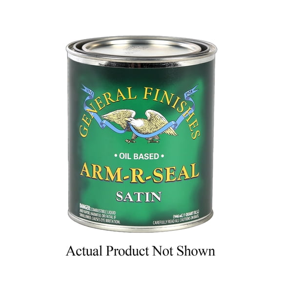 General Finishes Arm-R-Seal Oil Based Topcoat - 1 Pint - Gloss
