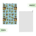 thumbnail image 6 of Golf Towels for Golf Bags For Men Women - Funny Banana Monkey 24x16in Absorbent Quick Drying Golf Towel for Cleaning Golf Ball Club Golf Bag Accessories with Carabiner, 6 of 8