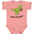 thumbnail image 3 of Inktastic Eggs-cellent Cute Easter T-Rex Dinosaur Boys or Girls Baby Bodysuit, 3 of 5