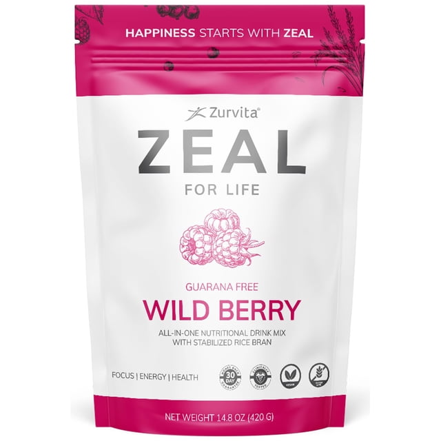 Suplemento nutricional Zurvita Zeal for Life, bolsa de 30 días, 420 g