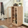 thumbnail image 3 of Armoire Glines ACME fini bois naturel rustique, 3 of 3