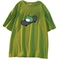 thumbnail image 2 of T-Shirt à Manches Courtes pour Femmes Été Motif Imprimé Dessin Animé Kawaii Coréen, 2 of 7