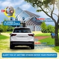thumbnail image 3 of Alarma de entrada HTZSAFE con sensor de movimiento solar, alcance de 1/2 milla, 3 of 9