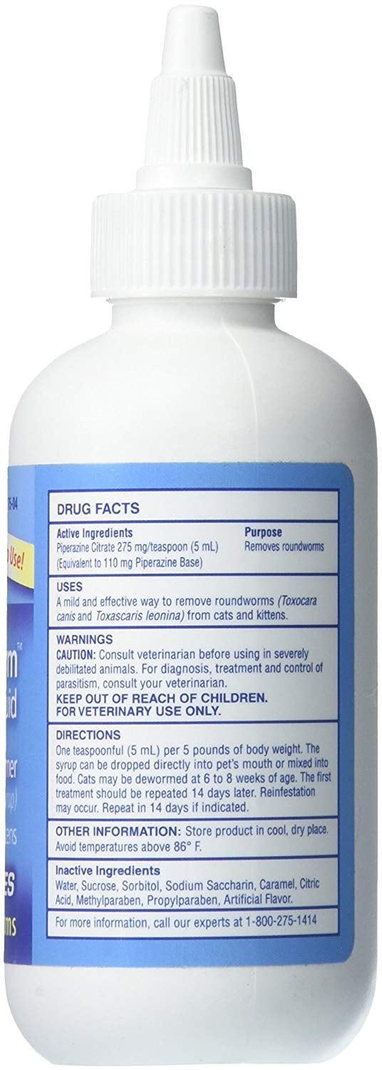 Hartz UltraGuard Rid Worm Liquid, 4 oz