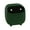 Green, variant on ZDM Cute Trash Can, Mini Trash Bin for Desk, Pop Up Trash Can for Camping SUV, Drive Auto with Locking Lid Press - Green