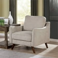 thumbnail image 4 of Furniture of America Lesso Chenille 3-Piece Sofa Set in Light Gray, 4 of 8